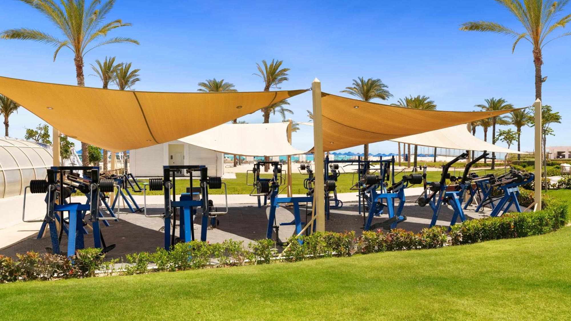 Rixos Premium Alamein El Alamein Zewnętrze zdjęcie The outdoor gym at the resort