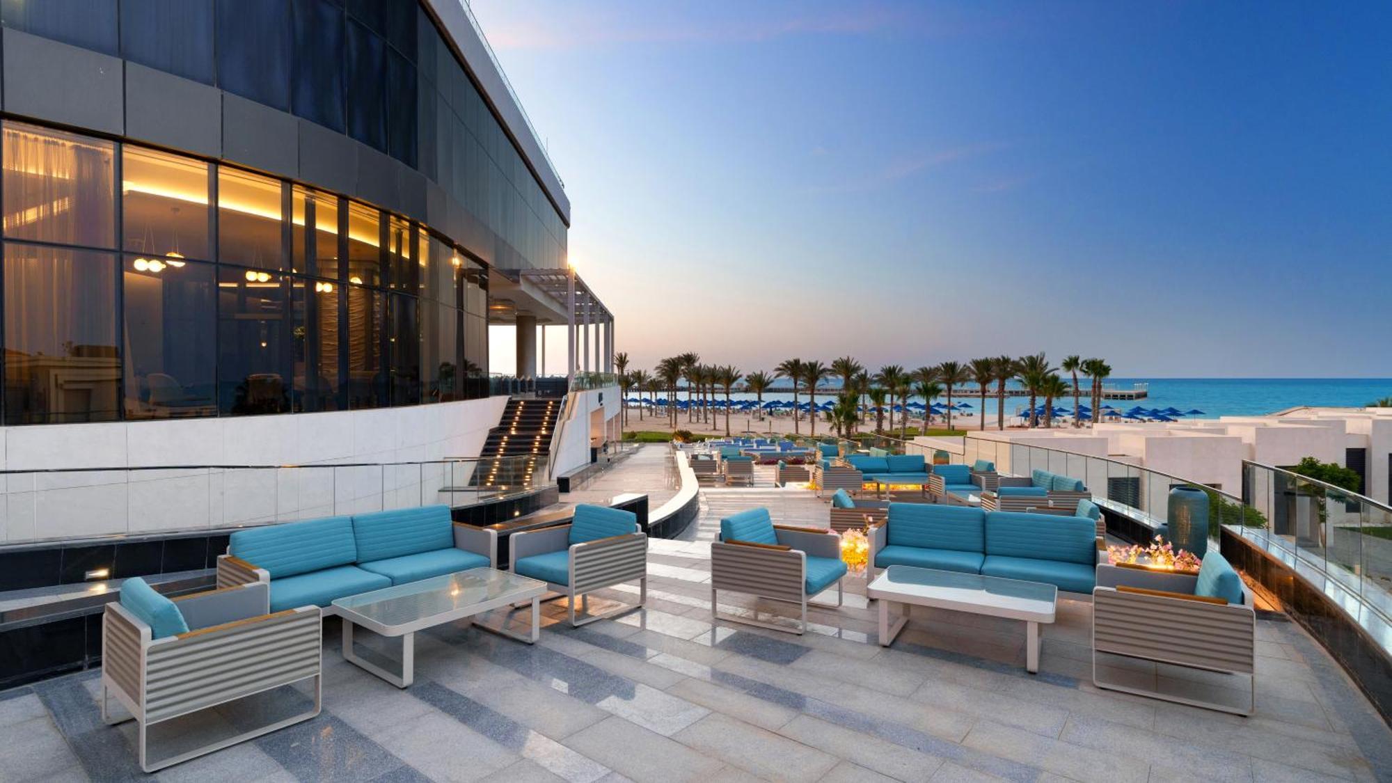 Rixos Premium Alamein El Alamein Zewnętrze zdjęcie Beach at the hotel