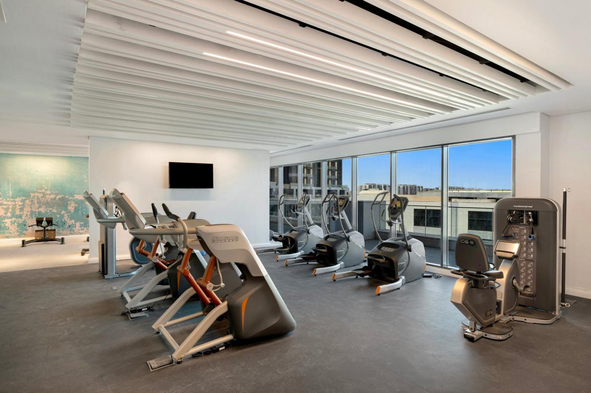 Rixos Premium Alamein El Alamein Zewnętrze zdjęcie The gym at the hotel